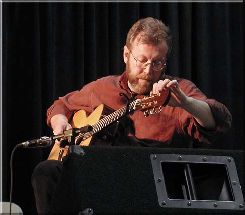 Ged Foley with Celtic Fiddle Festival.. just tuning up...