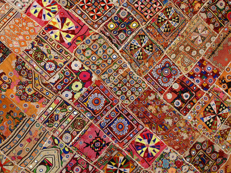 Pretty Tapestry In the Old City...