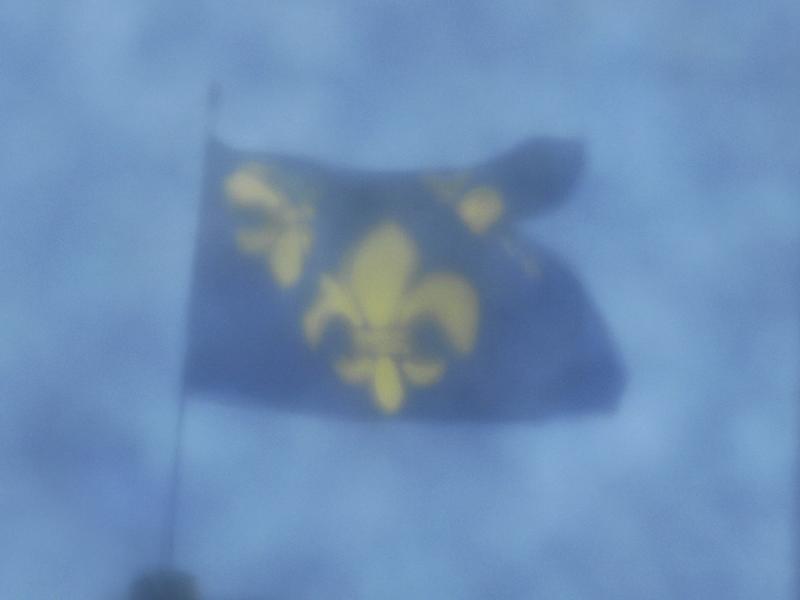 Flag In The Mist...