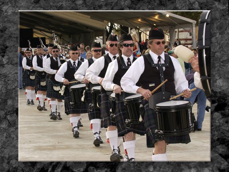 Caledonian Pipes and Drum Corps at NTIF...