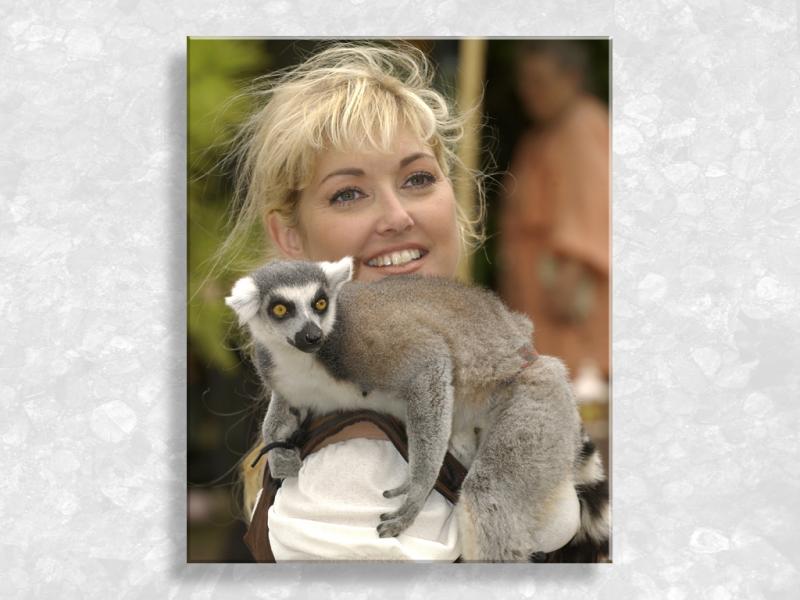 Lemur and Owner...