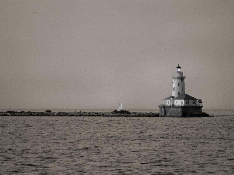 Lighthouse At Navy Pier...