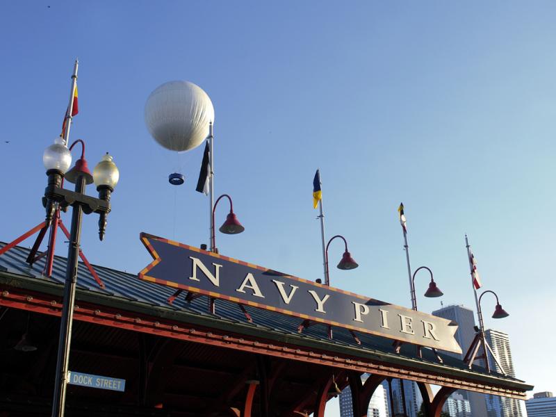 Navy Pier and balloon...
