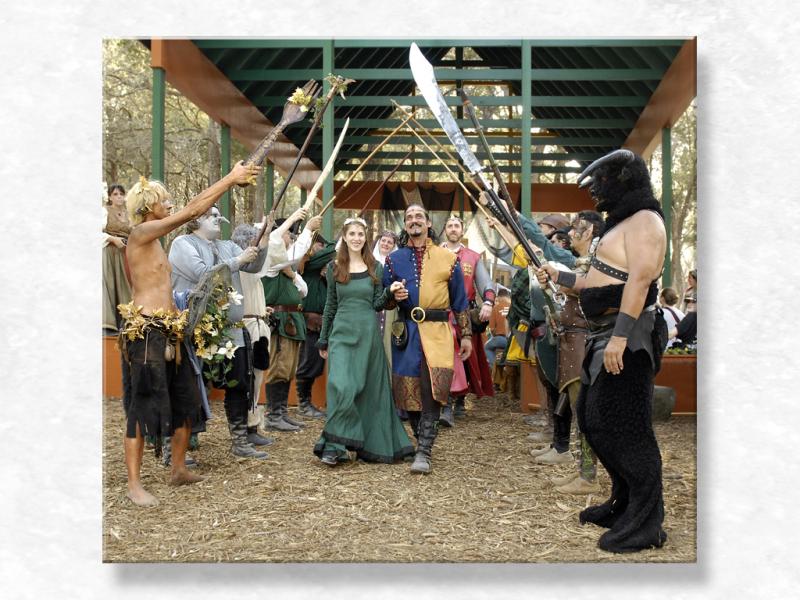 Robin and Marian Finally Wed...