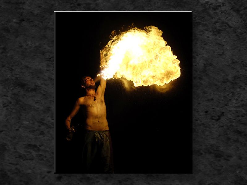 Presto... Flames!!!