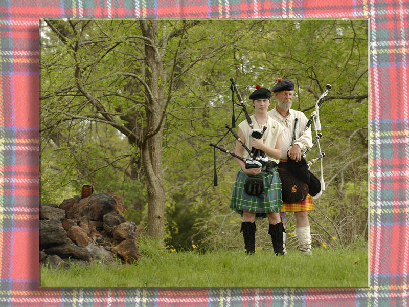 Pipers In the Woods...