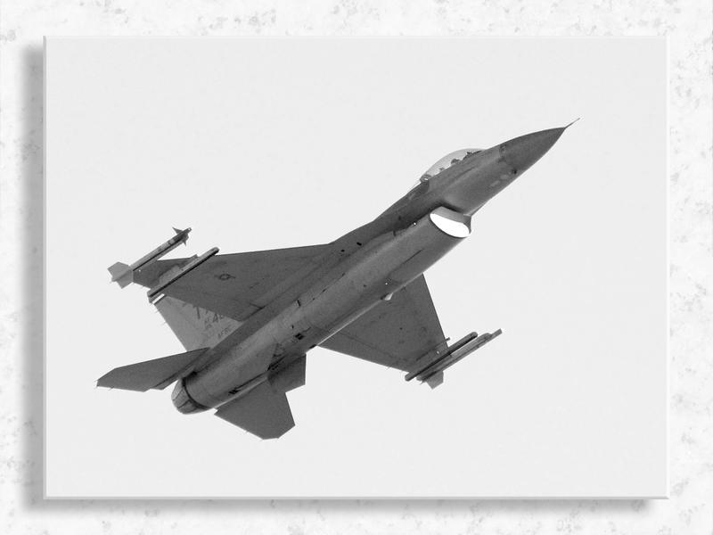 F16 - In Black and White...