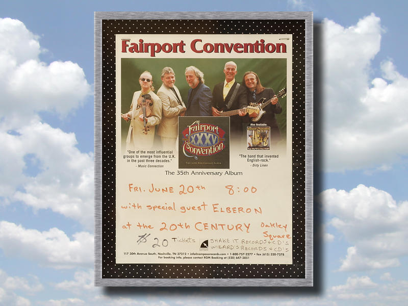 Fairport Convention Flyer...