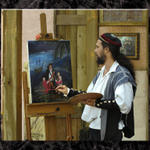 Jeff the Artist in Painter's Light...