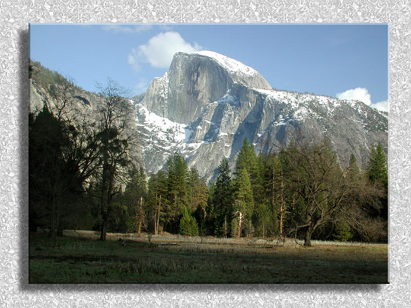 Half Dome From the Valley Floor...