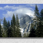 Half Dome and  Blowing Snow...