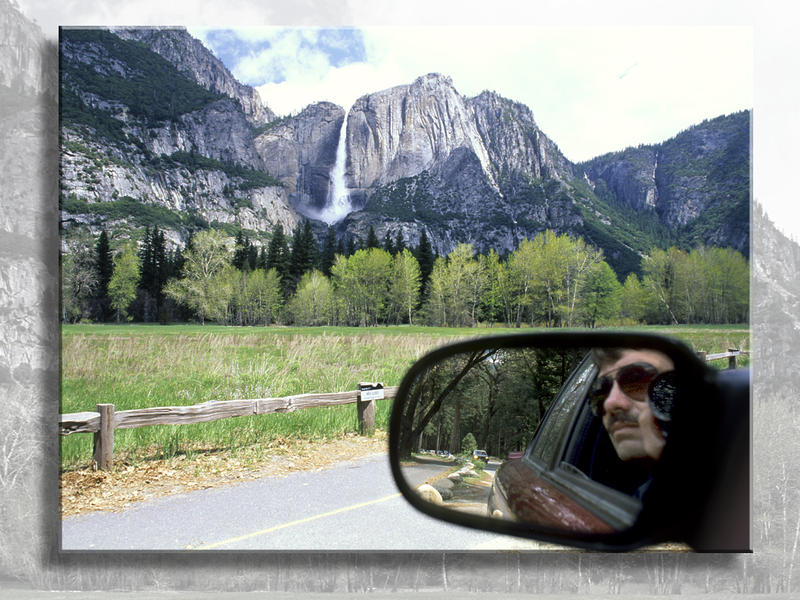 Self Portrait at Yosemity Falls...