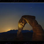 Delicate Arch At Moonrise...