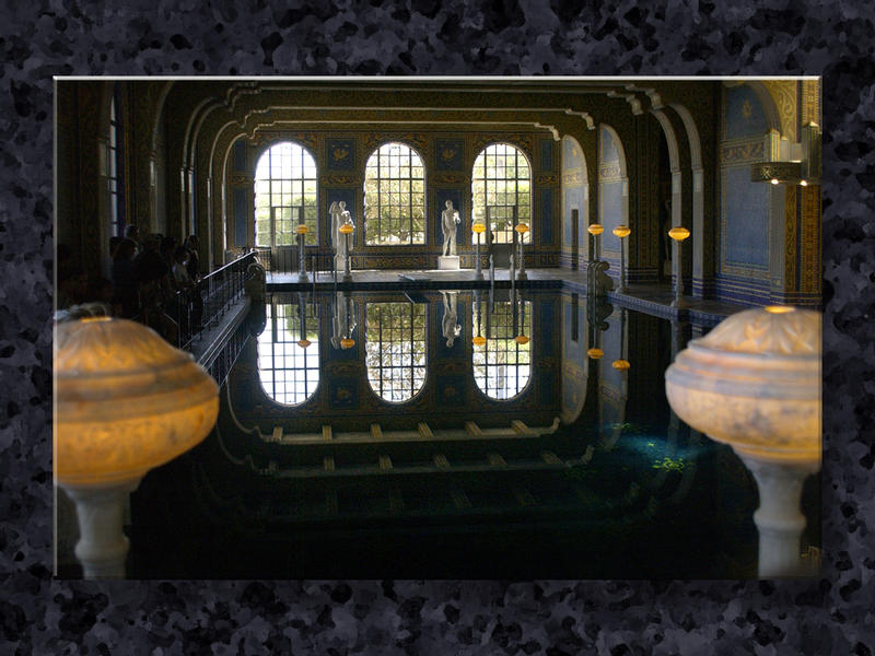 Pool At Hearst Castle...