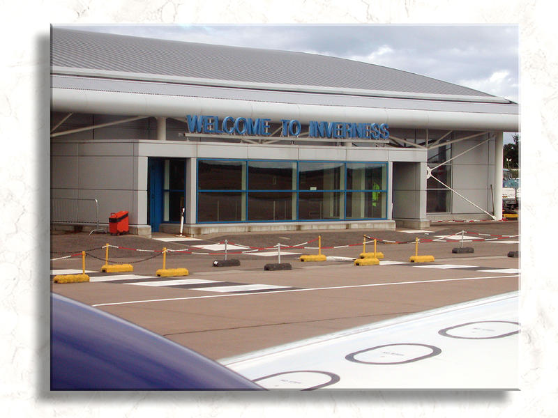 Inverness Airport...