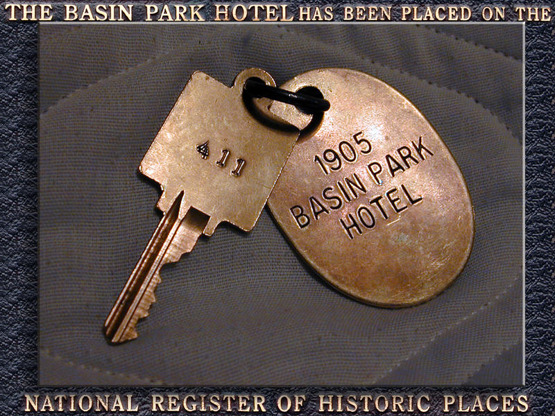 Keys For the Basin Park Hotel...