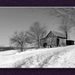 Beautiful Snowy Barn...
