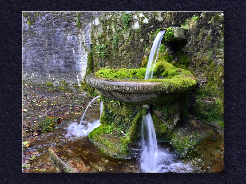 Stunning Fountain at Dusk...