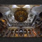 Looking Up in the Church of the Holy Sepulchre...