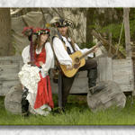 Pirate Shanty Man and Bonnie Lass at Four Winds...