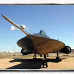 SR71 at Edwards Air Force Base Museum...