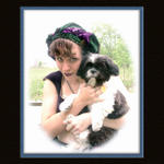 Poses With Molly...