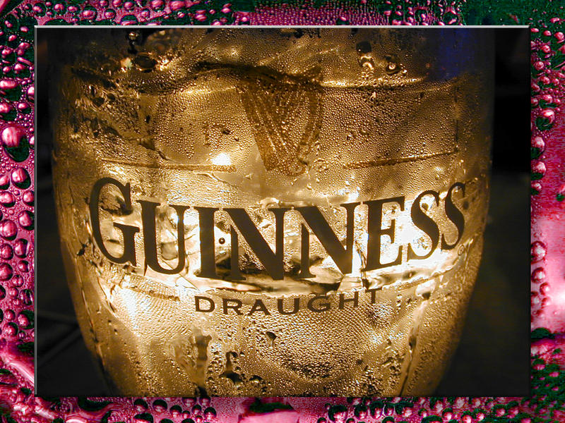 Guinness... At McHenry's Upstairs in Fort Worth...