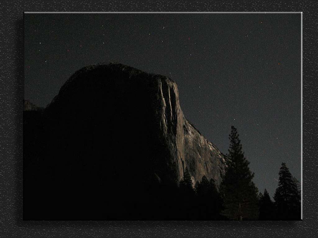 El Capitan At Midnight...