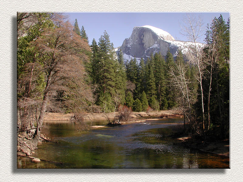 Half Dome In the Spring...