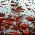 Pretty Colors and Beaded Rain...