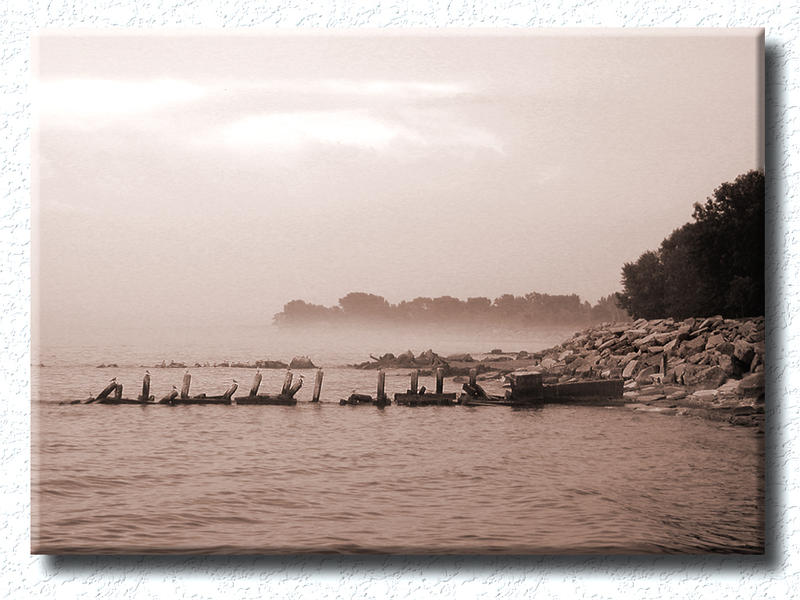Lake Michigan At Kenosha...