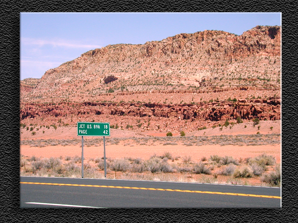 Page AZ, 42 Miles...