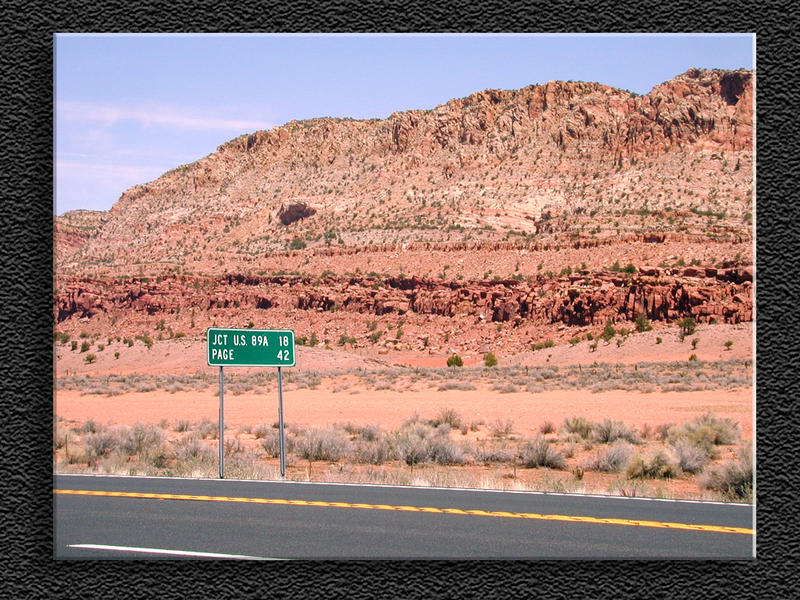 Page AZ, 42 Miles...
