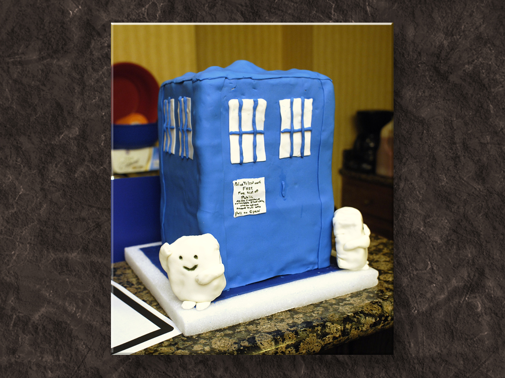 NO!!! The Tardis's Shields Can't Withstand the Knife!!!