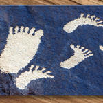 Parts of Newspaper Rock Color Shifted...