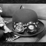 The Hat in B&W...