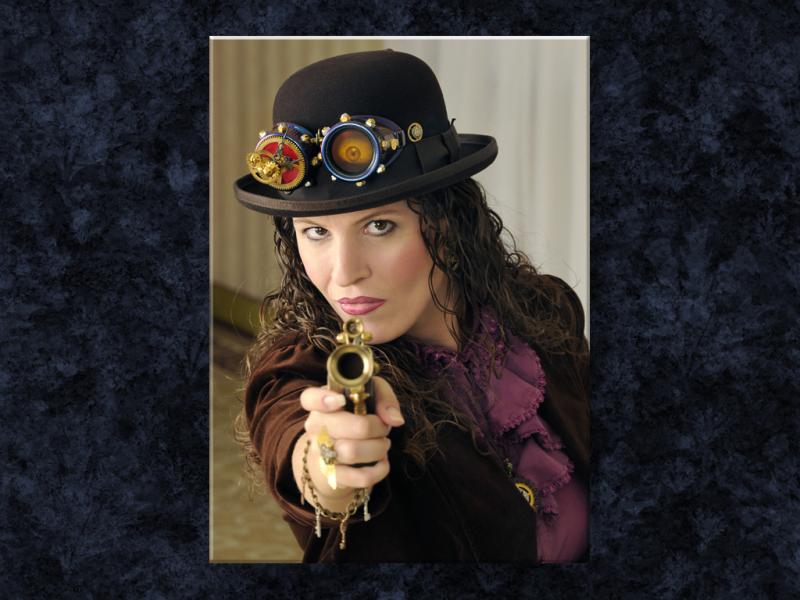 Sweetie Threatens With an .80 Caliber S&P Auto...