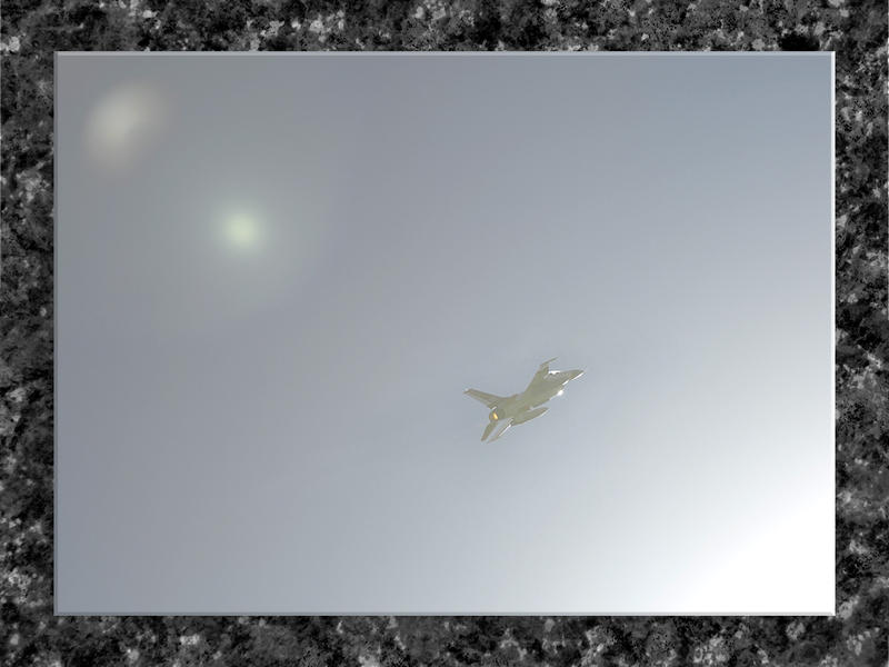 F16 - 455 Into the Sun...