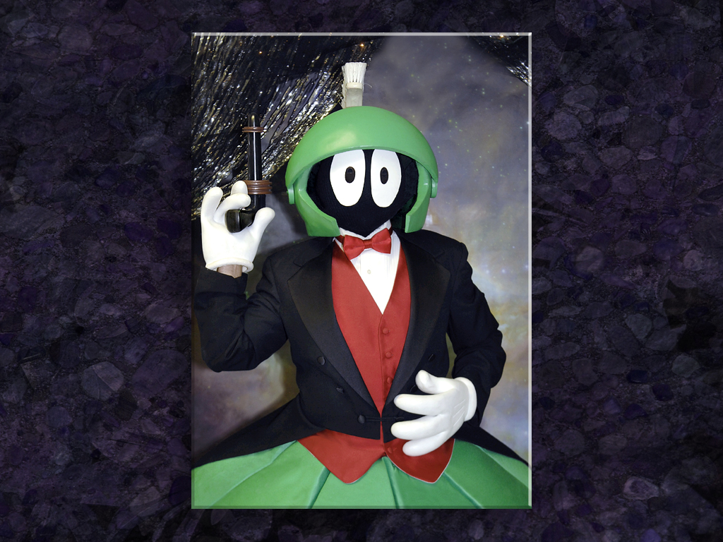 Marvin at the Klingon Ball 2K9...