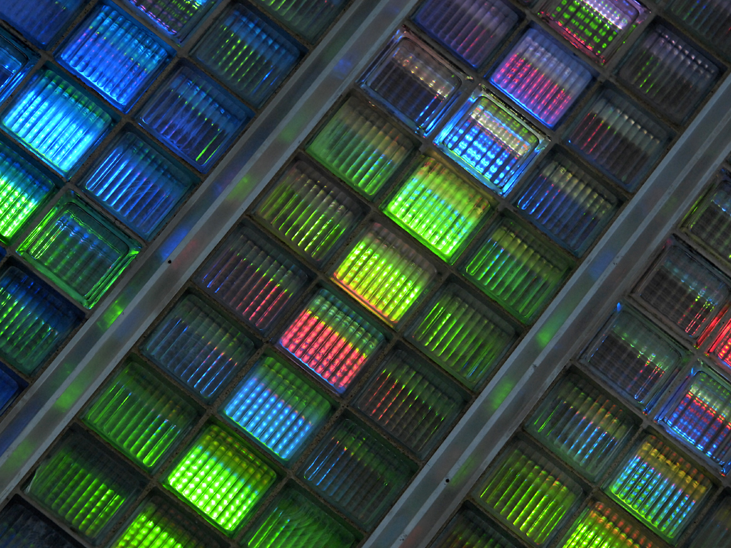 Colorfully Lit...