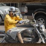Wrangled His Hawg At the Stockyards...