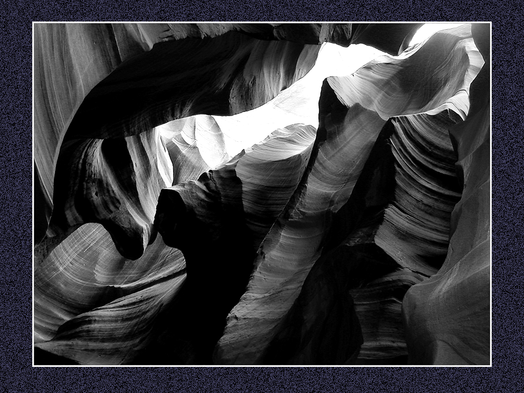 Antelope Cyn #2 in B&W...