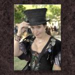 Sweetie With a Slightly Too Big Chapeau...