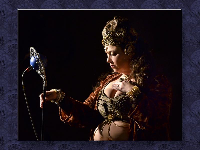 Stunning Singer At the Masquerade...