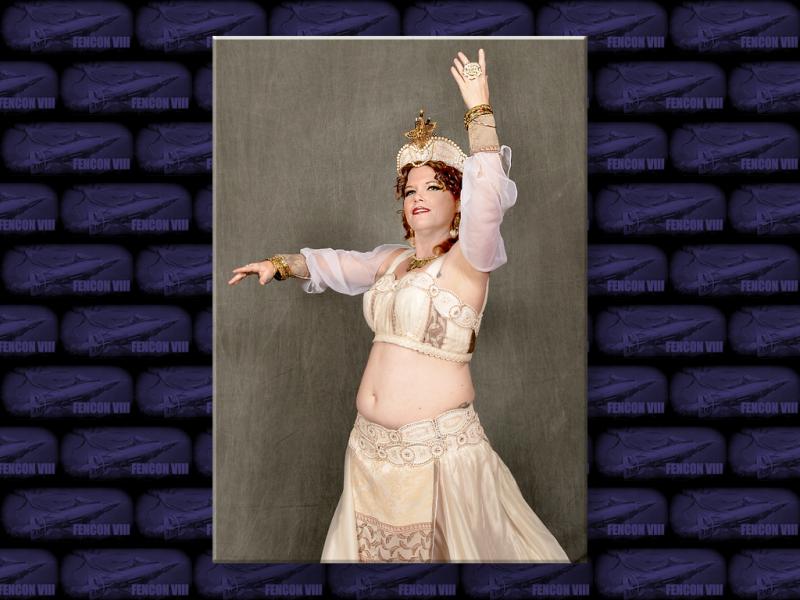 Twirling Belly Dancer...