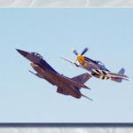 F16 - P51 Side By Side...