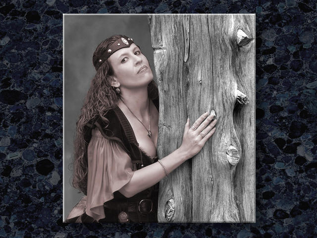 My Wife the Tree Hugger...