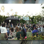 Releasing Memorial Balloons...