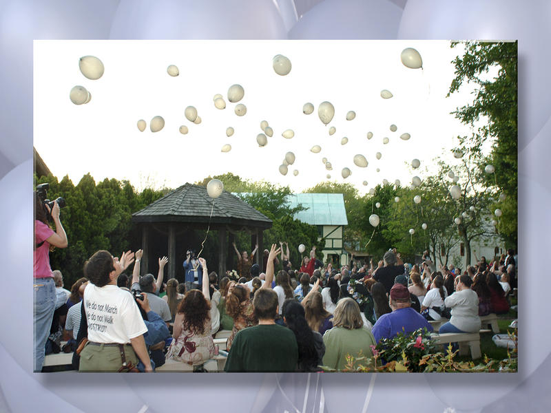 Releasing More Memorial Balloons...