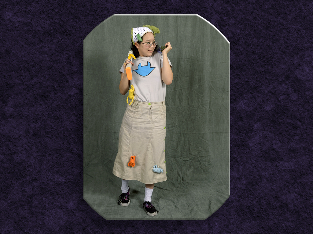 Not Sure, But She's Got a Gun...